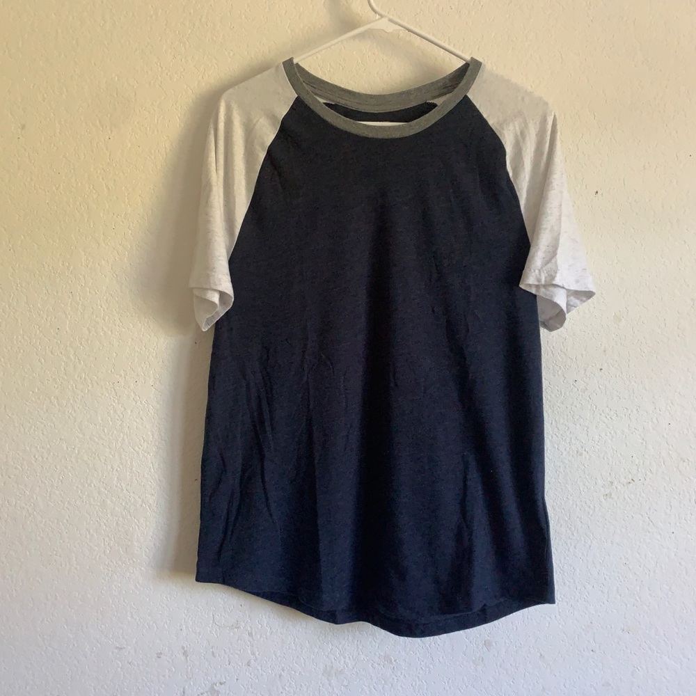 oversized baseball tee
